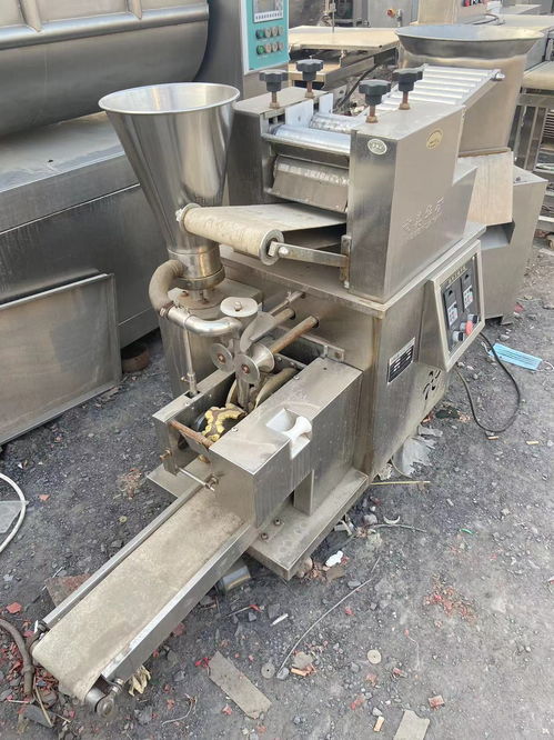 二手200型餃子機 全自動多功能高頻調(diào)速 速凍食品生產(chǎn)設備